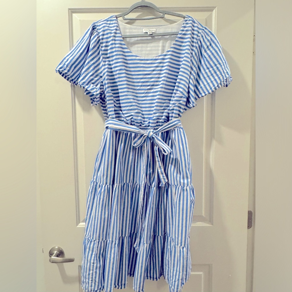 Kim Rogers Curvy Tiered Dress